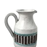 Odette GOURJU (1904-1954) Atelier du GRAND CHENE in Vallauris - Enamelled ceramic pitcher