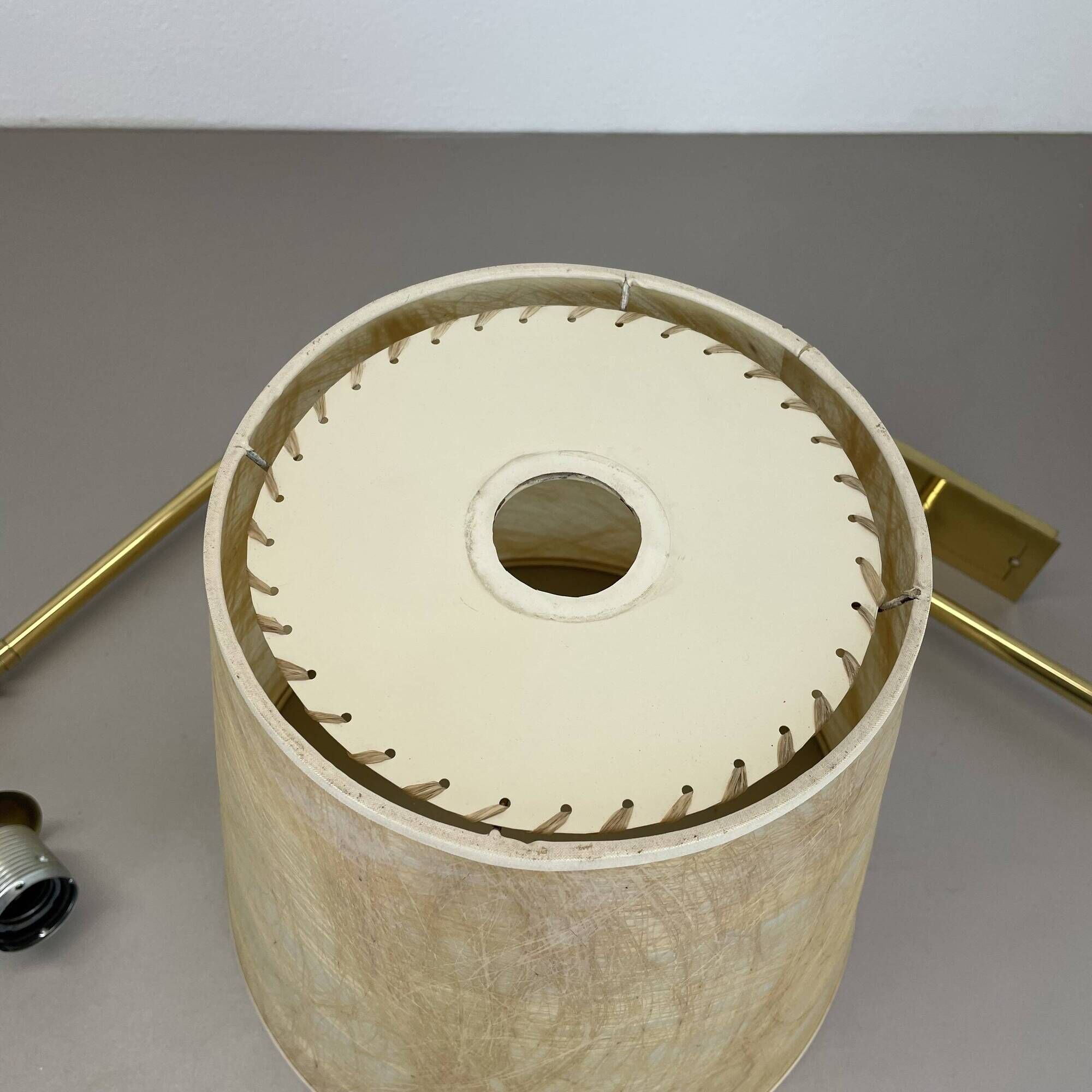 XXL adjustable Brass Wall Light Italy, 1950s