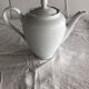 Bavaria festoon white porcelain coffee pot