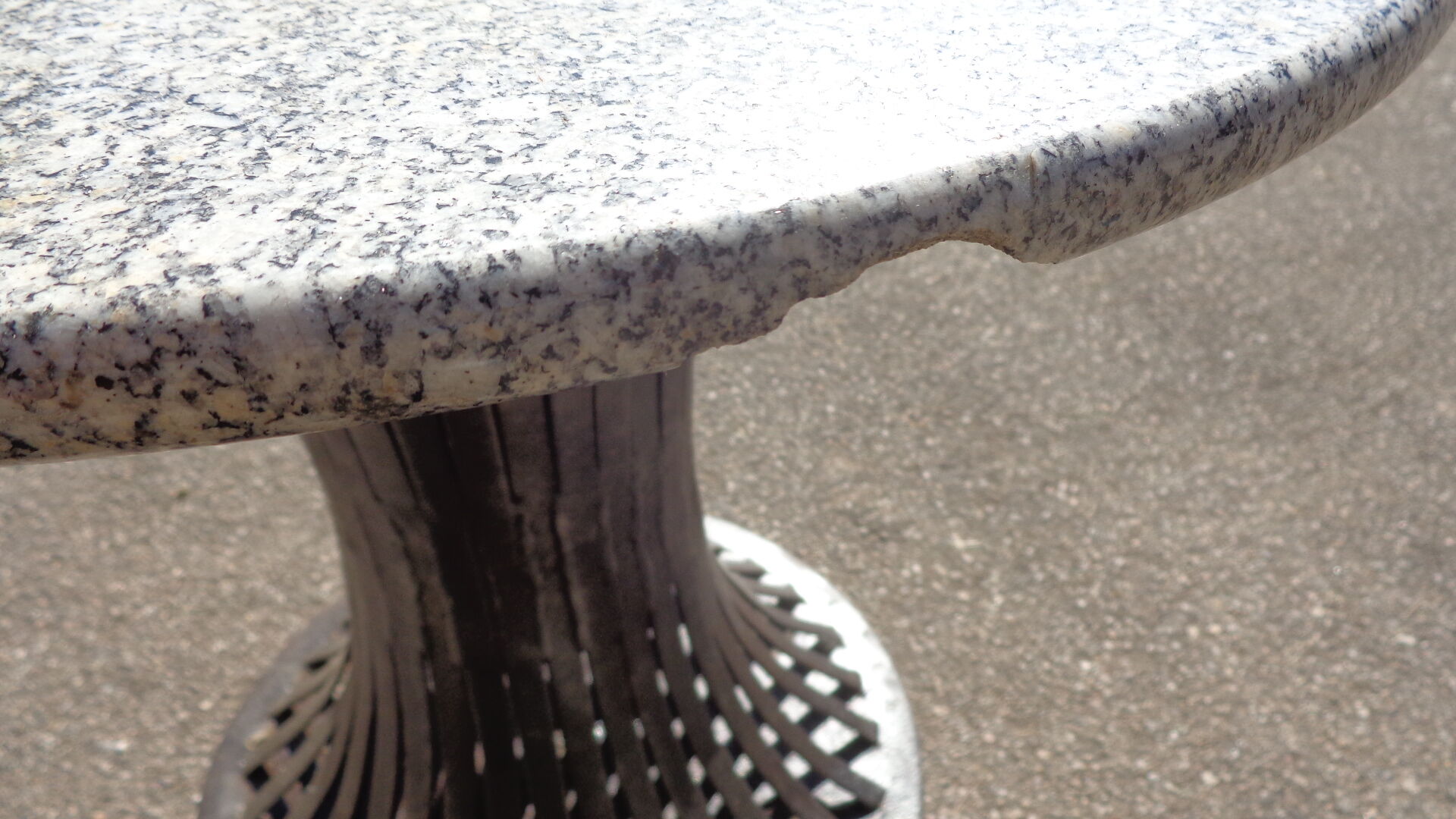 Industrial coffee table