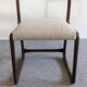 Series of 6 Baumann sled chairs from the 60s/70s