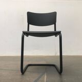 Black Vintage German Cantilever Chair S43 by Mart Stam for Thonet