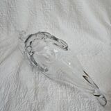 60s elongated crystal bowl