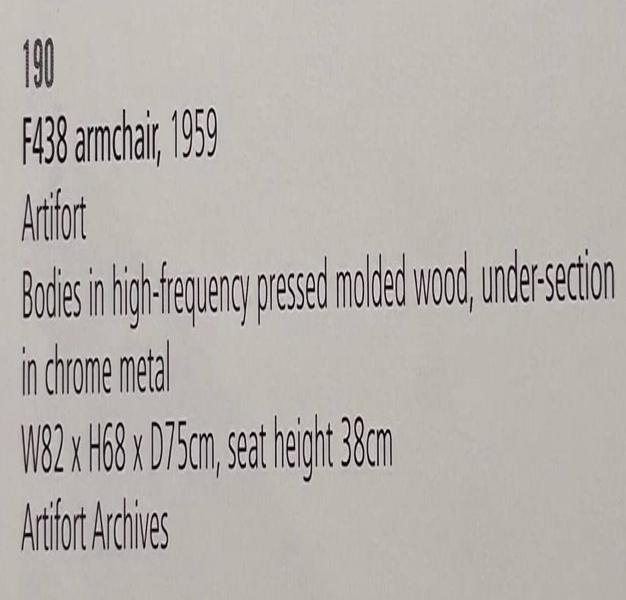 Set of Artifort F438 Orange Slice Chairs by Pierre Paulin, 1959