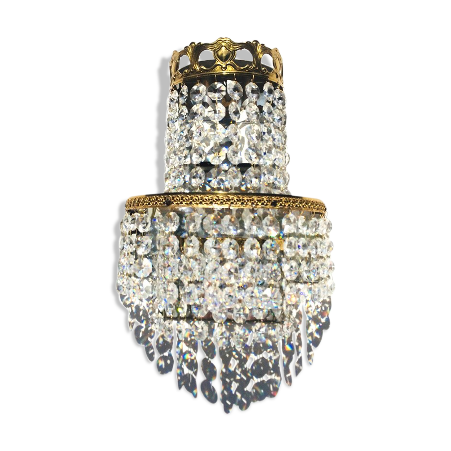 Wall lamp Hollywood Regency