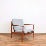 Danish teak lounge chairs, set of 2.