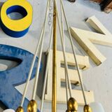 Lampadario vintage in vetro opalino bianco