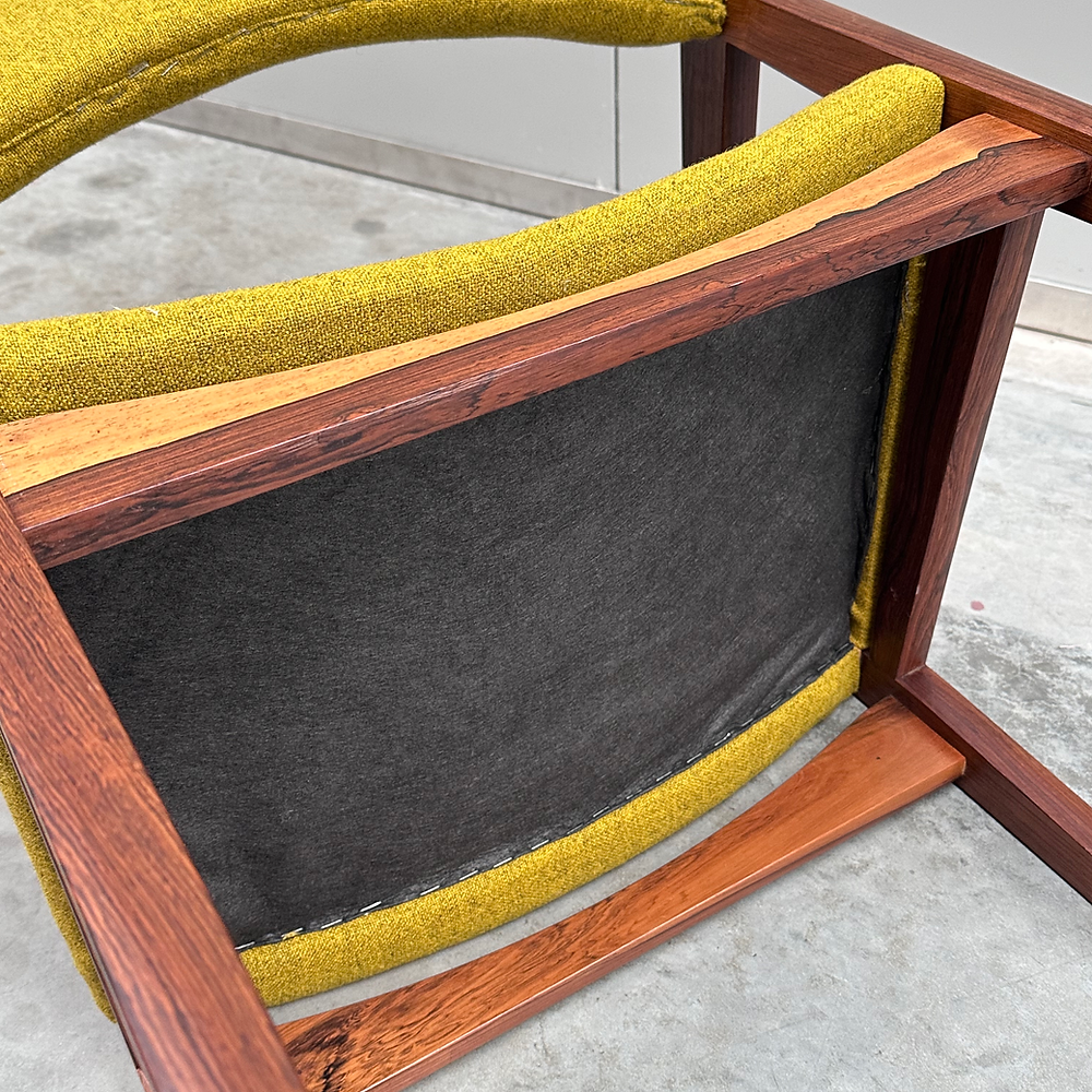 2 armchairs designed by Peter Hvidt and Orla Mølgaard Nielsen, for Søborg Møbelfabrik, Denmark, 1960s