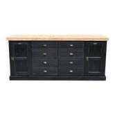 Workshop furniture from the early 20th century.