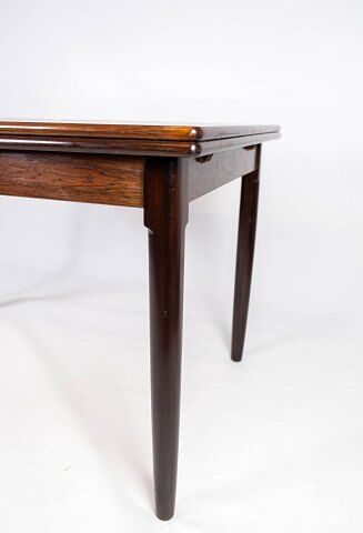 Table à manger en palissandre avec extensions, de design danois des années 1960.