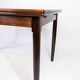 Table à manger en palissandre avec extensions, de design danois des années 1960.