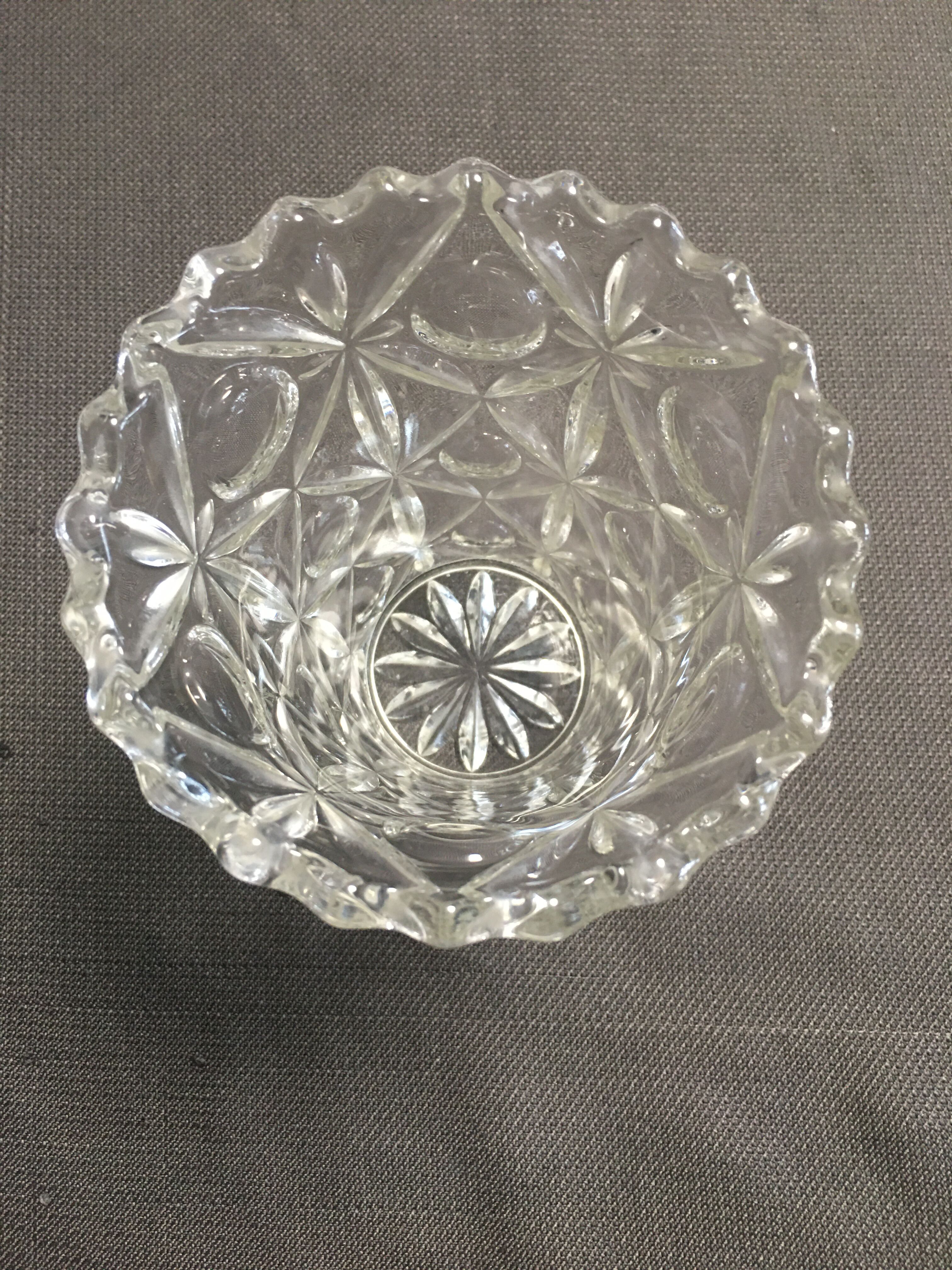 Vintage glass vase
