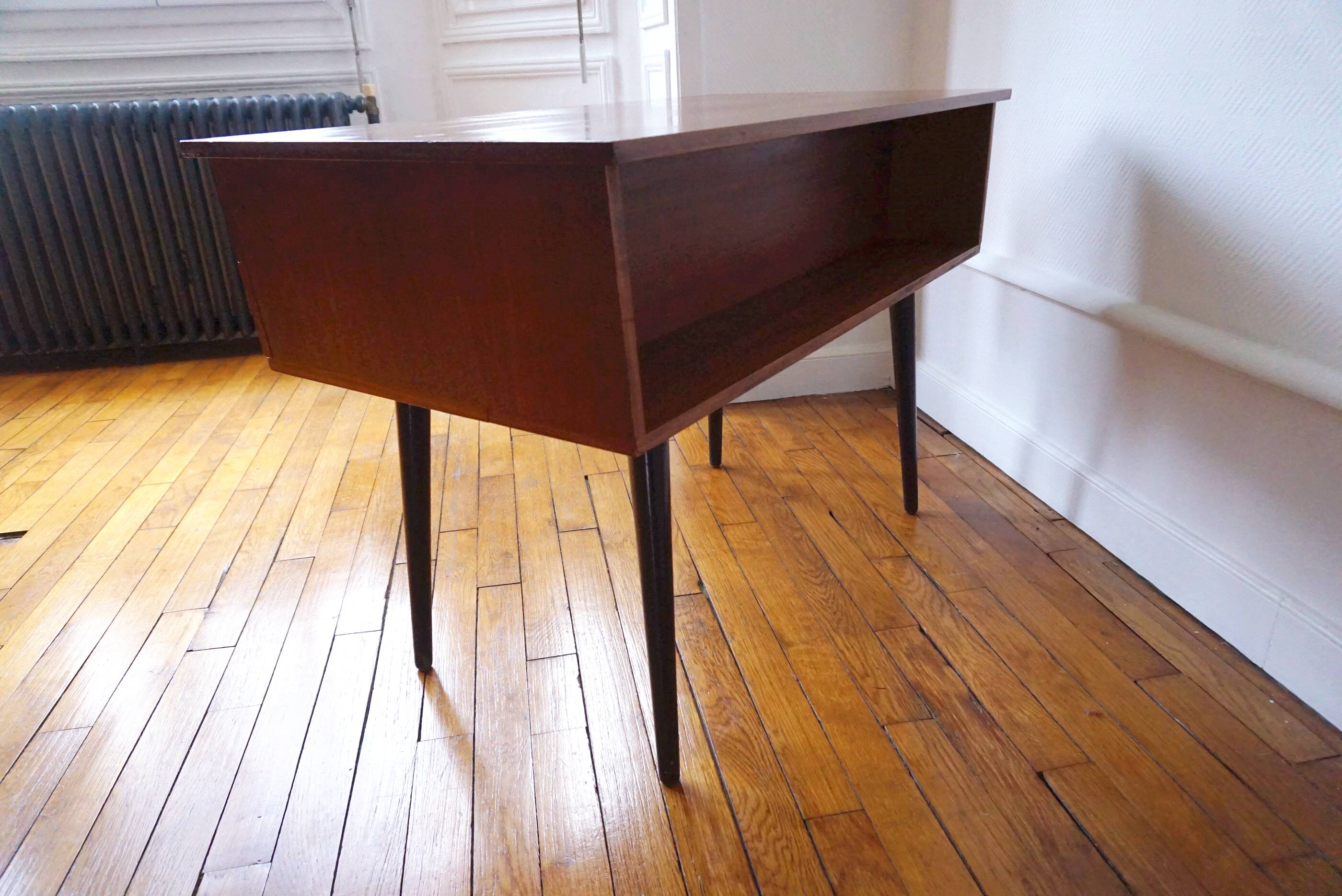 Office of Scandinavian style wooden of the 60s