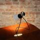 Mid-Century Czech Metal Table Lamp attributed to J. Hůrka for Napako, 1950s