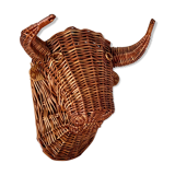 Rattan bull head