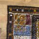 Oriental tablecloth with mirror and embroidery