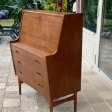 Danish secretary/desk model 37 by Arne Wahl Iversen for Vinde Møbe