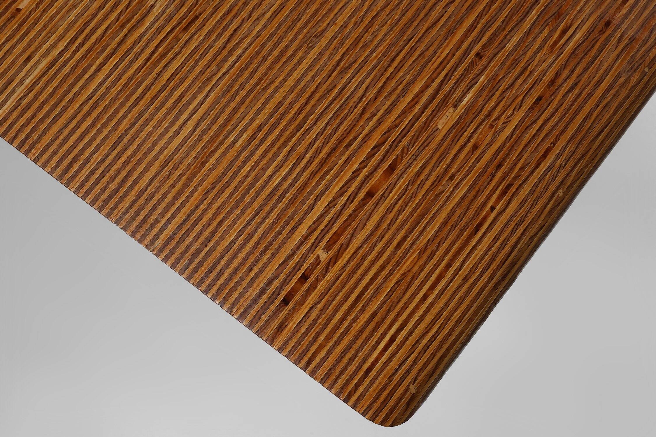 Mid-Century Stack-Laminated Lounge Chair by Tiller Lesser, Germany, 1990s