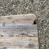 Pair of foldable benches guinguette