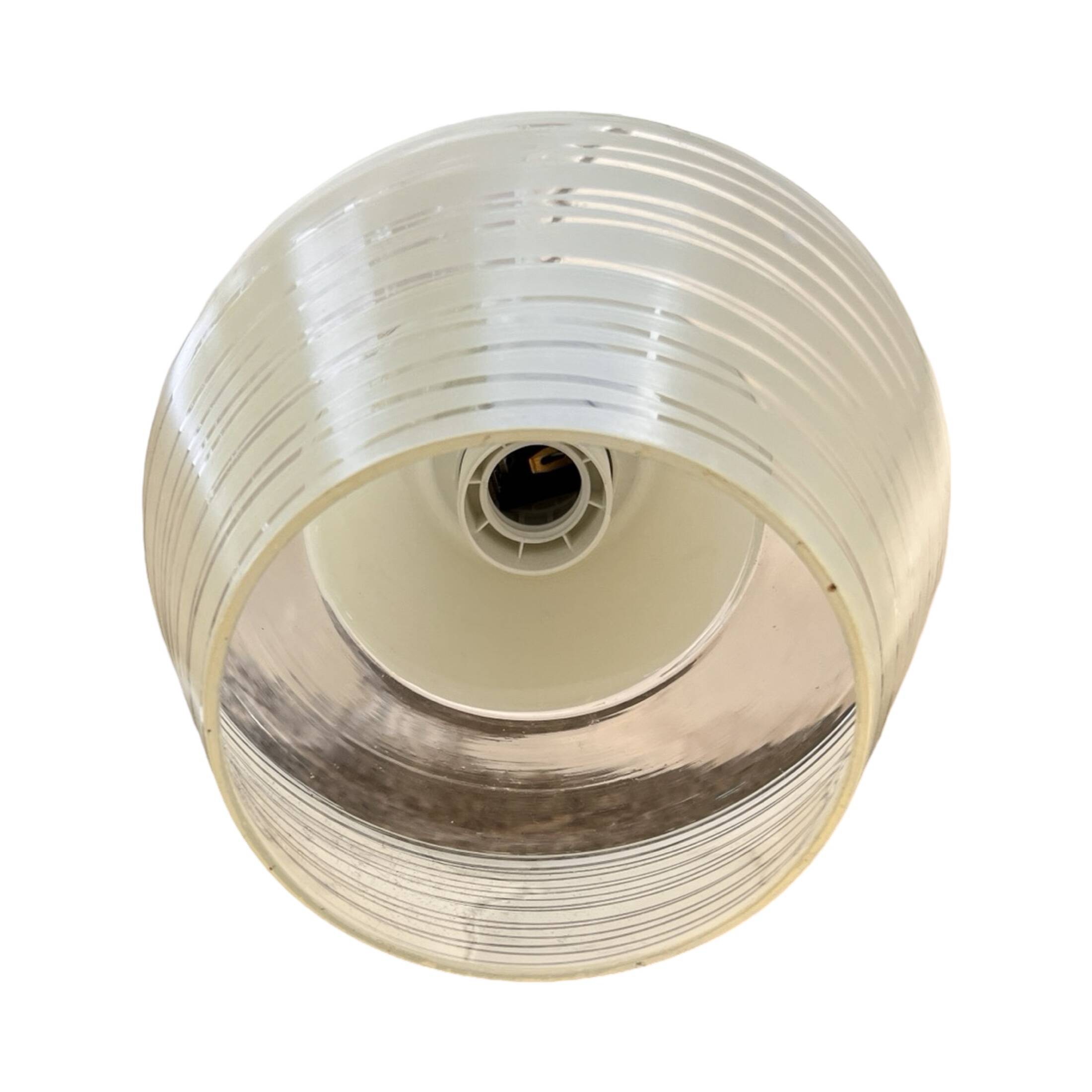 Modernist hanging lamp, Narva Leuchen, Germany, 1970s.