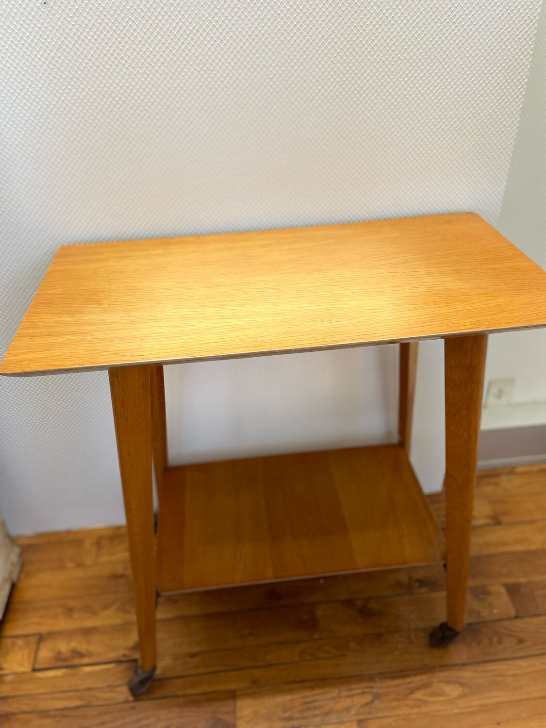 Table serving legs vintage compass 1950