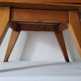 Bedside table compass legs
