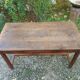 Old oak farmhouse table