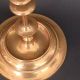 Pair of brass candlesticks