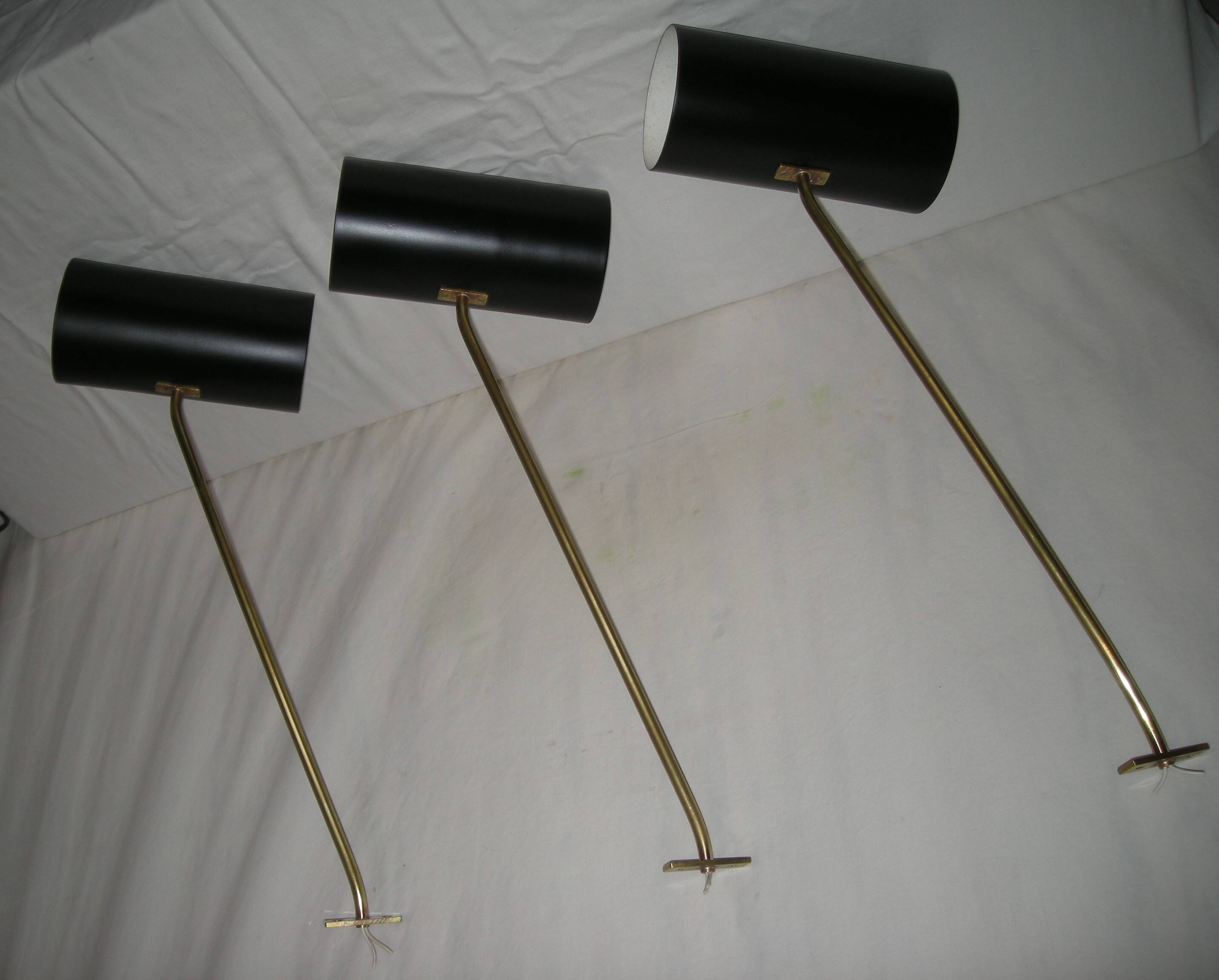 Pipe wall light - large model from the 50s