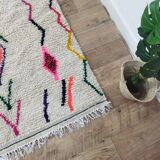 Handmade Berber wool mrirt rug 236 X 140 CM