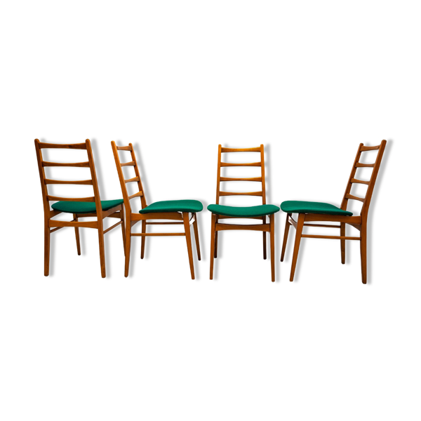 Suite de 4 chaises vintage de style scandinave — Beyit