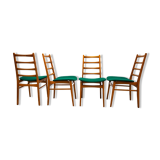 Set of 4 vintage Scandinavian style chairs
