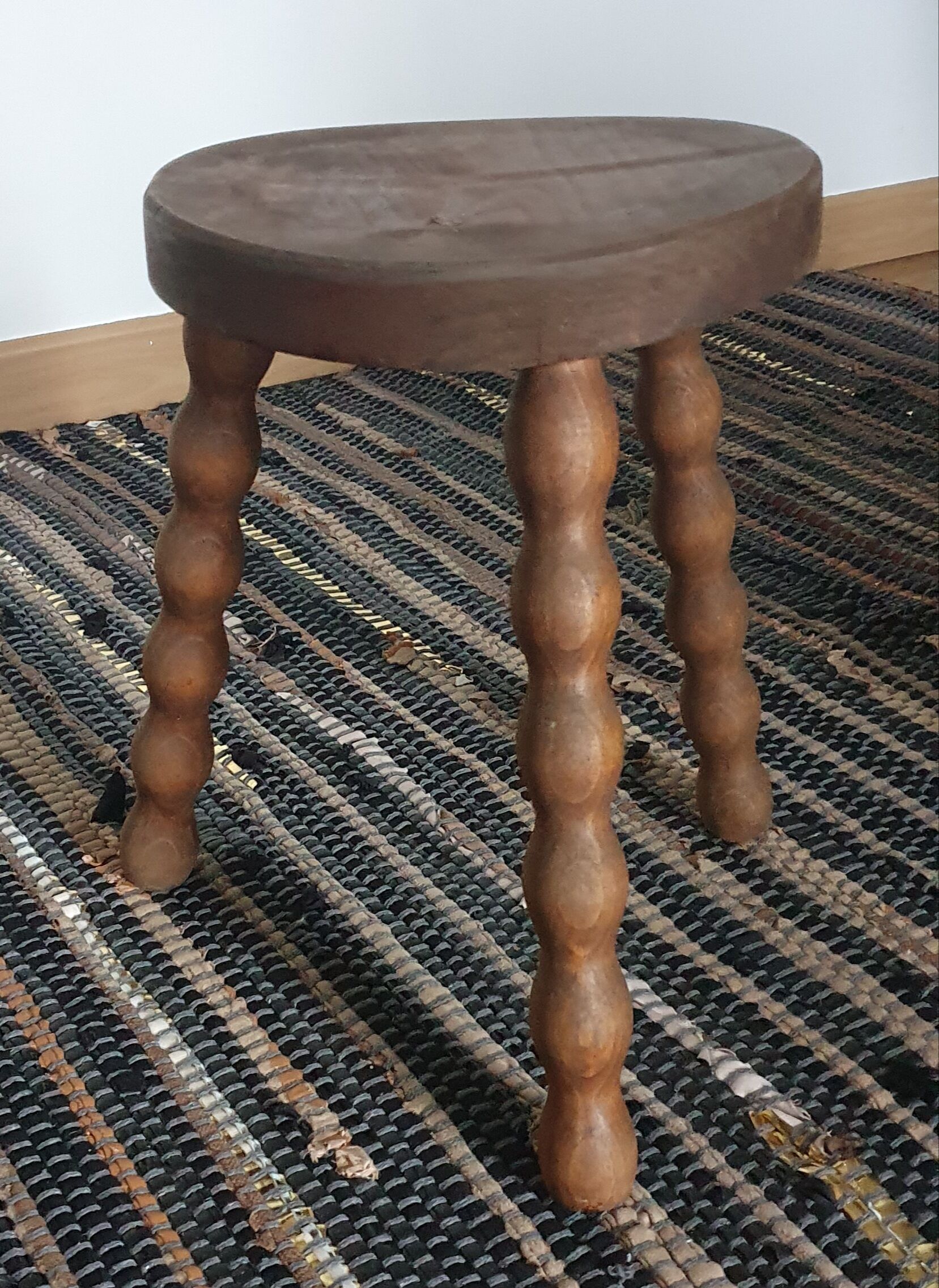 Wooden stool