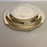 Silver metal tray