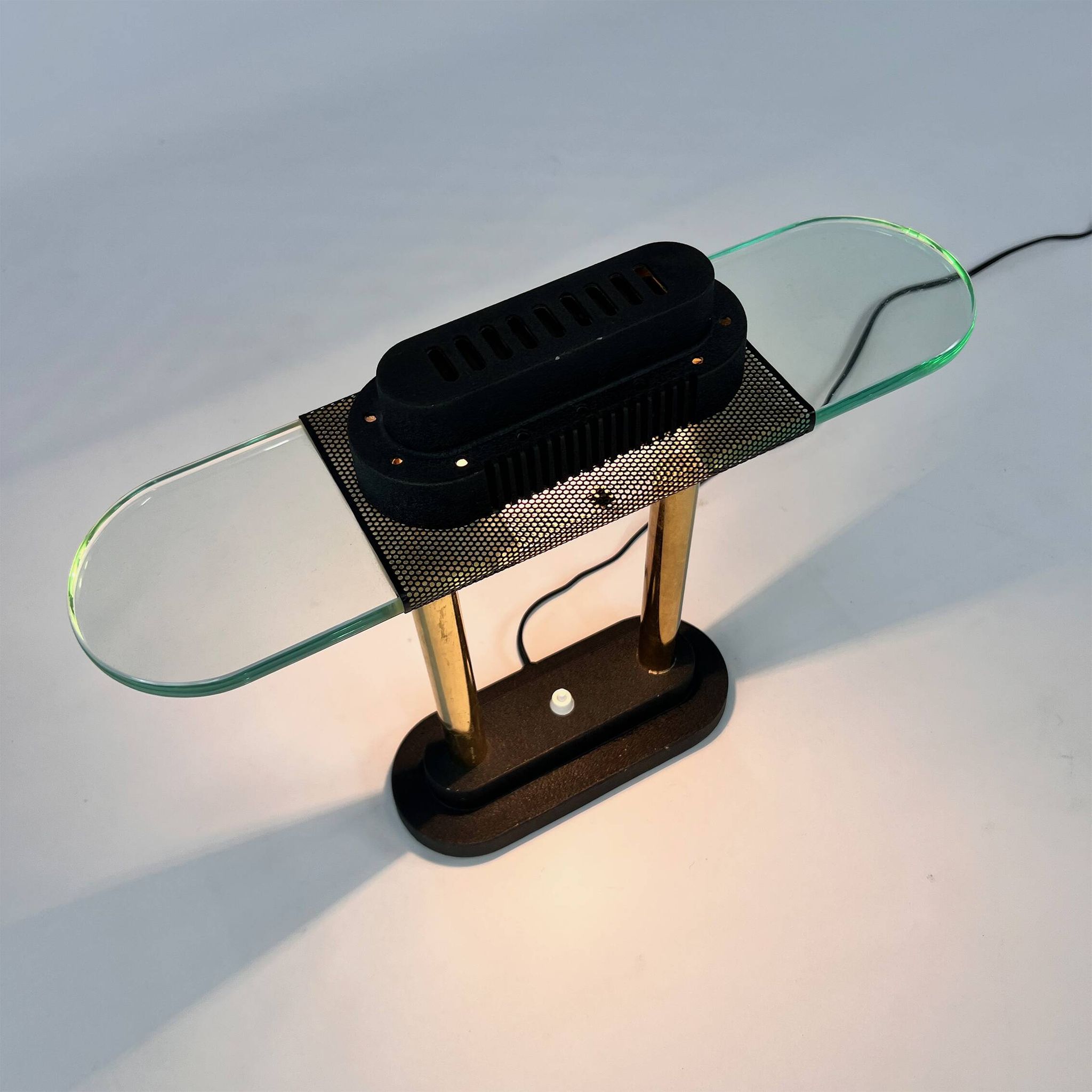 Postmodern Desklamp by Robert Sonneman for George Kovacs, 1980s