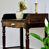 Solid wood serving cart