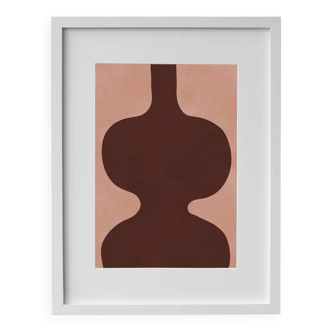 Peinture abstraite encadrée