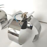 Pair Seventies wall lamp space age