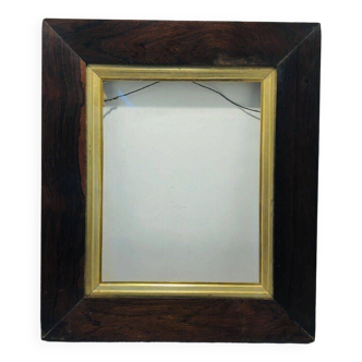 old mahogany frame Art Nouveau period