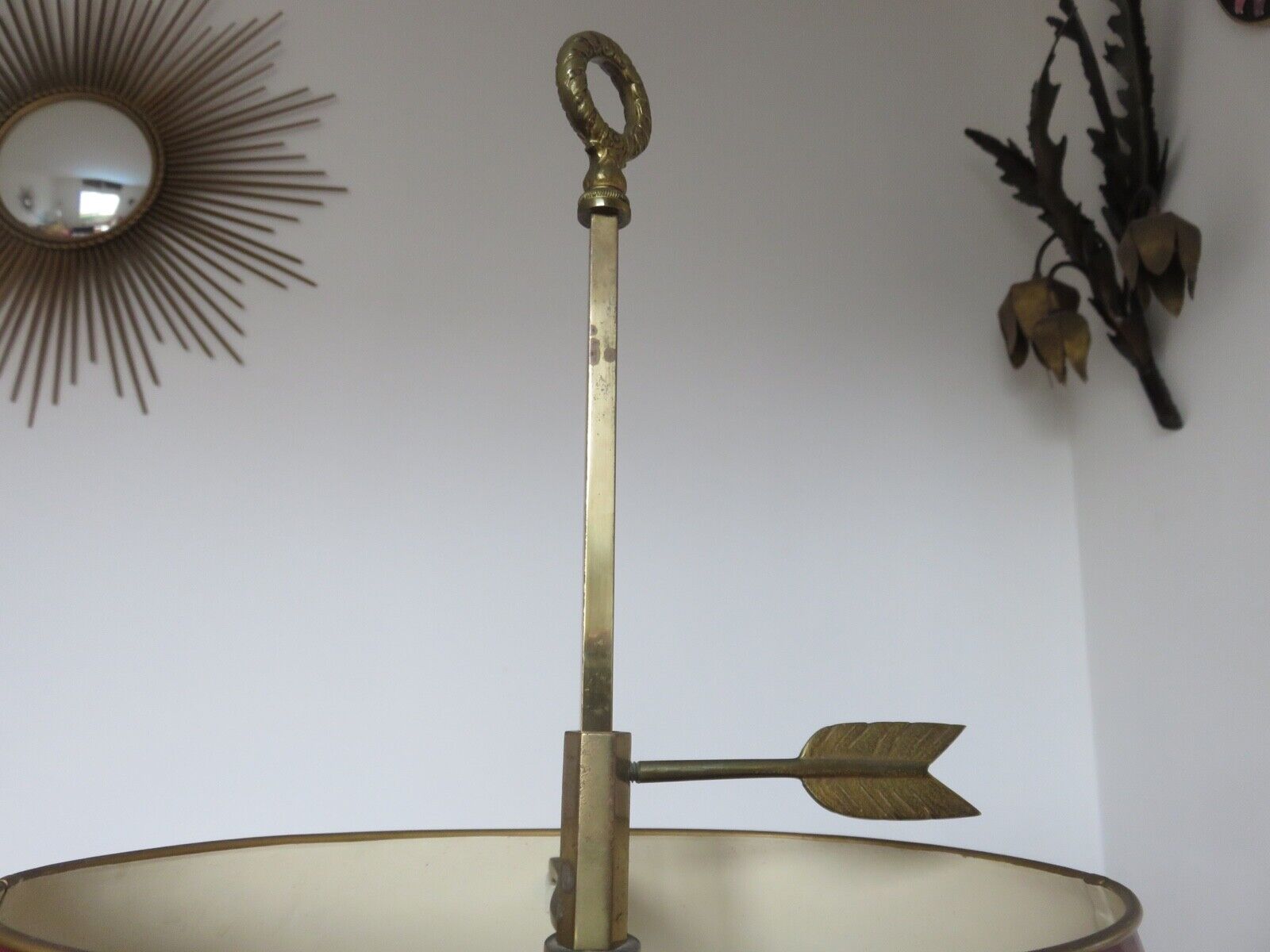 Lampe bouillotte style empire edition Lucien Gau