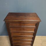 Louis Philippe period mahogany chest of drawers