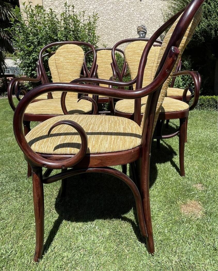 6 Fauteuils  THONET  FMG