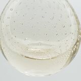 Murano controlled bubble vase