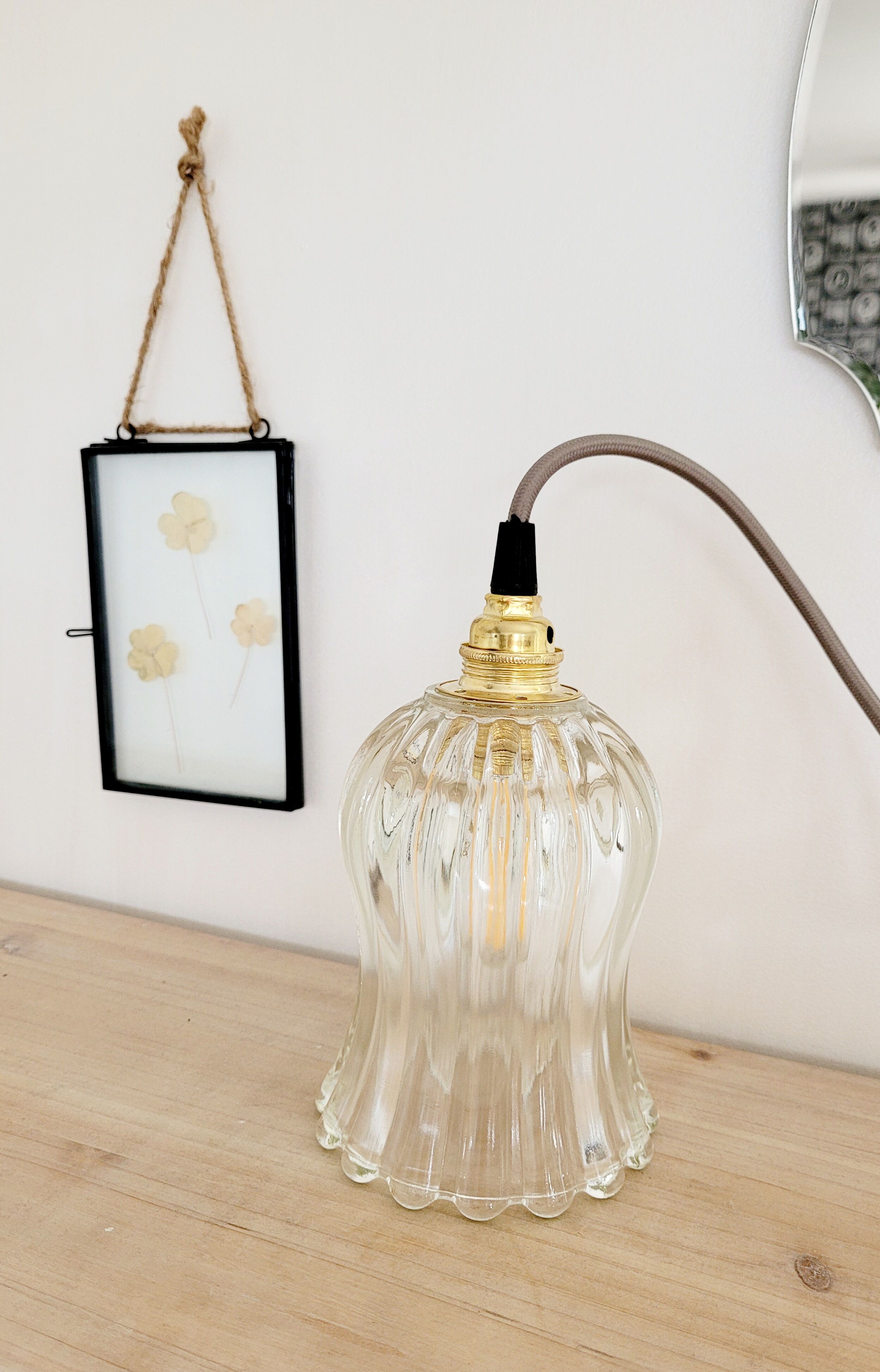 Vintage walking lamp