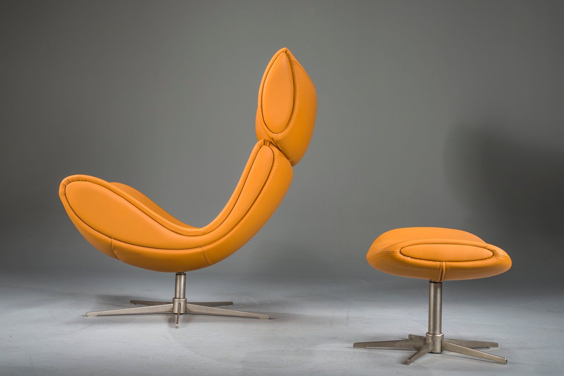 Set of Imola lounge chair and ottoman attributed to Henrik Pedersen for BoConcept, 2000s