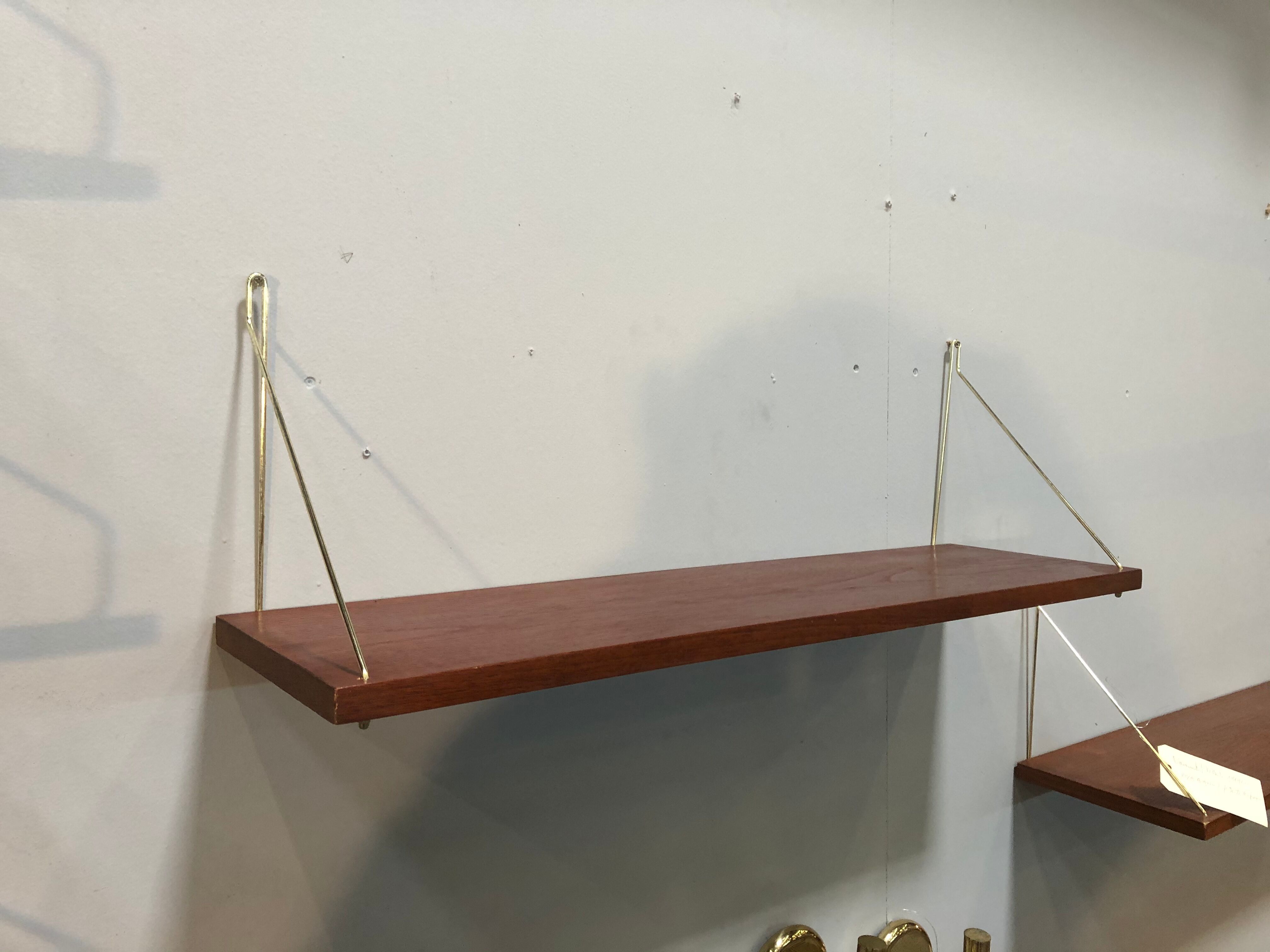 Danish wall shelf