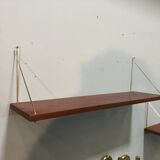 Danish wall shelf