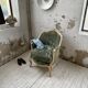 Louis XV shepherdess armchair