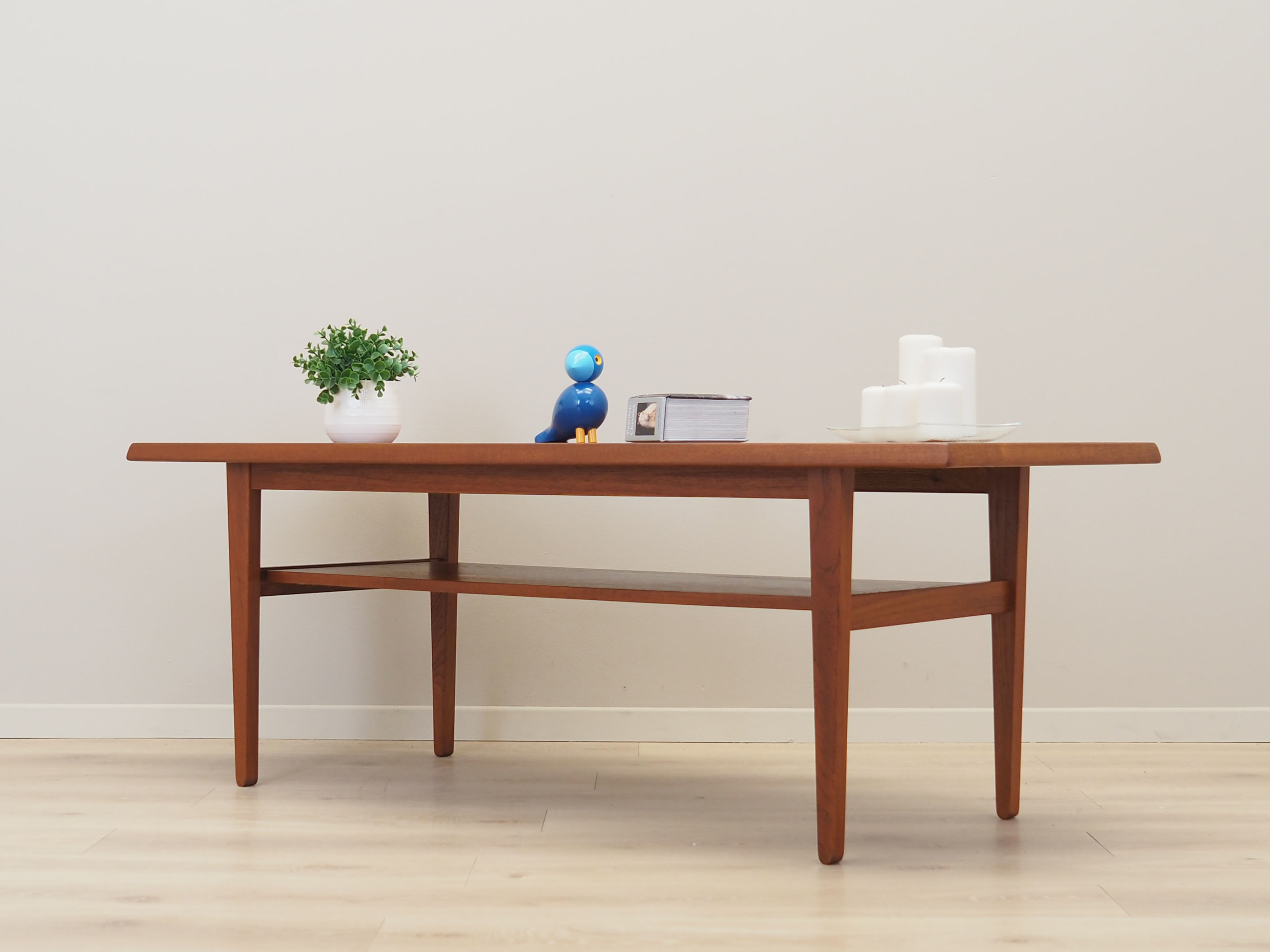 Teak coffee table, Danish design, 1970s, production: Denmark