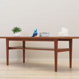 Teak coffee table, Danish design, 1970s, production: Denmark